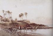 John varley jnr Old Portuguese Fort near Bombay china oil painting reproduction